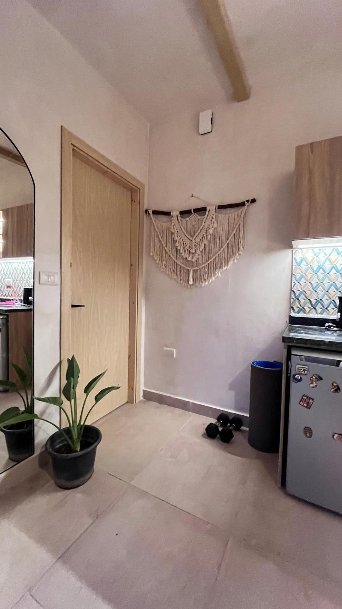Boho Getaway With Pyramids View & Jacuzzi Daire Giza Dış mekan fotoğraf