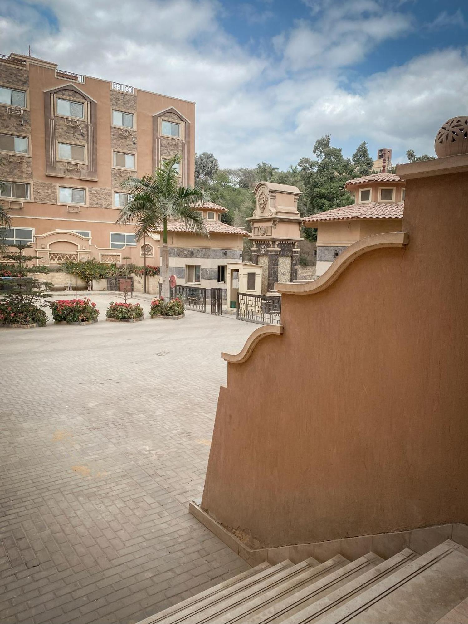 Boho Getaway With Pyramids View & Jacuzzi Daire Giza Dış mekan fotoğraf